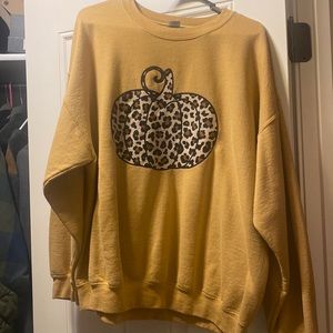 Pumpkin sweatshirt
